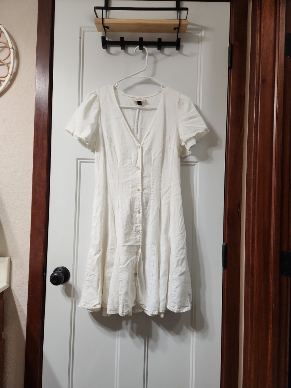 Universal Thread White Linen Dress